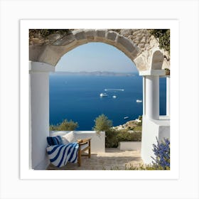 Aegean Sea Art Print