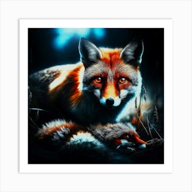 Wild Animal Creative Portrait 154 Art Print