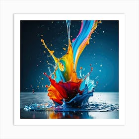 Ai Dynamic Fluid 011711 Art Print