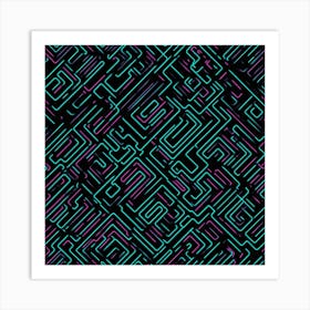 Kaleidoscope Pattern Art Print