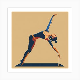 Gymnast 3 Art Print