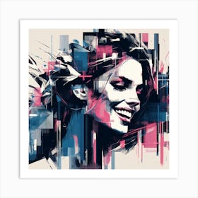 Women - abstract Art Print