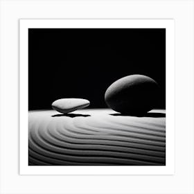 Sand and Stone Art Print