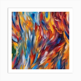 Abstract Painting 44 Art Print