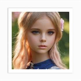 Sarah Doll Art Print