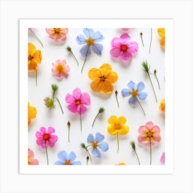 Dried Wild Flowers 24 Art Print