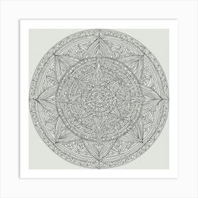 Mandala 4 Art Print