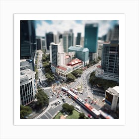 Cityscape 32 Art Print