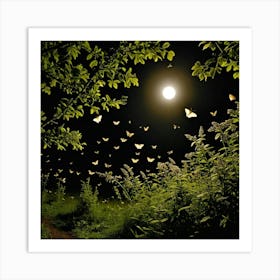 Moths Insect Lepidoptera Wings Antenna Nocturnal Flutter Attraction Lamp Camouflage Dusty (9) Art Print