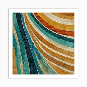 Default Beach Patterns I Art 0 Art Print