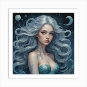 Mermaid 1 Art Print