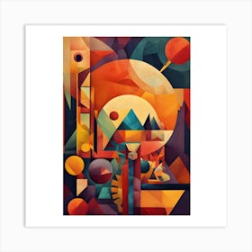 Abstract Painting 8 Art Print