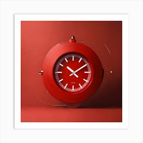 Clock That Moves Art Print