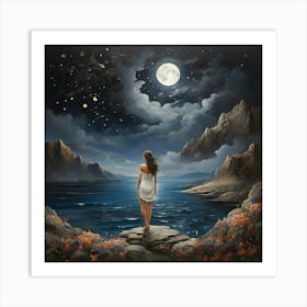 Moonlight Art Print