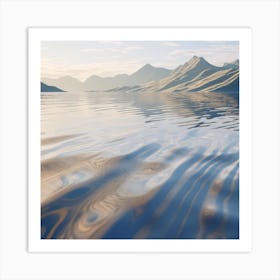 Reflections In The Water 1 Art Print