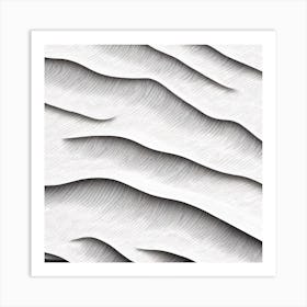 Abstract Wave Pattern 9 Art Print