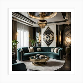 Deco Living Room 15 Art Print