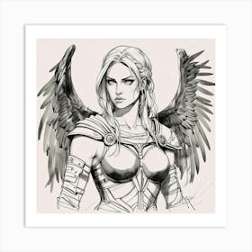 Angel 1 Art Print