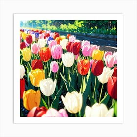 Tulips Art Print