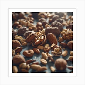 Nuts And Seeds 14 Art Print
