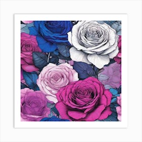 Roses 2 Art Print