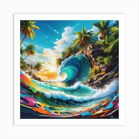 'The Wave' Art Print