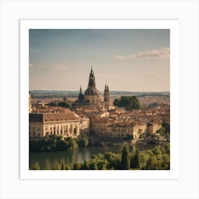 Czech City Art Print