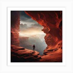 on top of the world Art Print