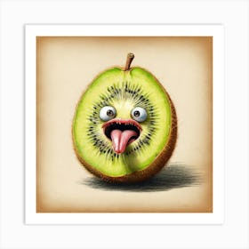 Kiwi Fruit 9 Art Print