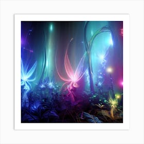 Fairy Forest 1 Art Print