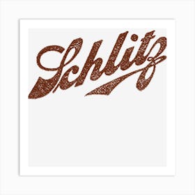 Schlitz Art Print