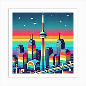 Cn Tower 1 Art Print