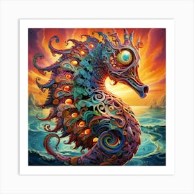 Seahorse 1 Art Print