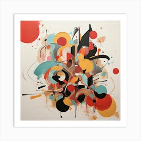 Abstract Art Painting Art Print