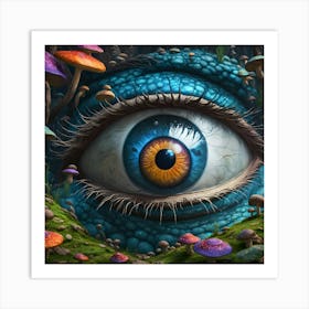 Eyes . Art Print