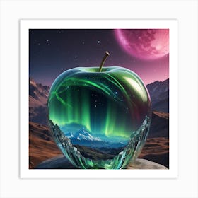 Apple In The Sky Art Print