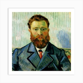 Portrait Of Joseph Roulin, Vincent Van Gogh 4 Art Print