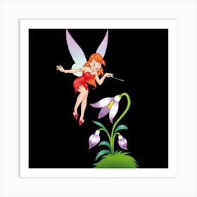 Fairy Flower Art Print