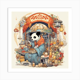 Chinese Panda Art Print