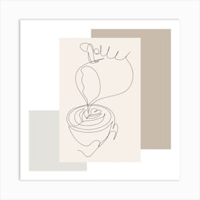 Coffee Lover Art Print Art Print