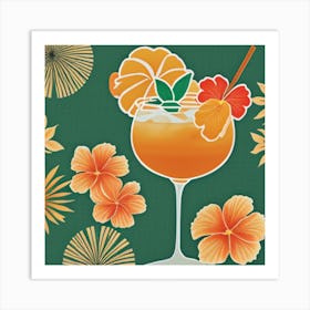 Hawaiian Cocktail 8 Art Print