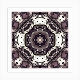 Purple Pattern Art Print