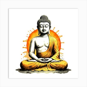 Buddha 4 Art Print