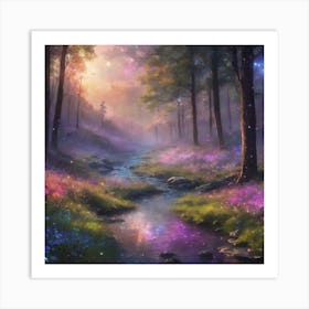 Fairytale Forest Art Print