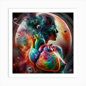 Heart Of The Universe Art Print