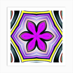 Abstract Flower 11 Poster