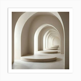 Arched Passageway 1 Art Print