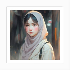 Asian Girl 1 Art Print