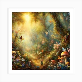 Fairy Forest Art Print