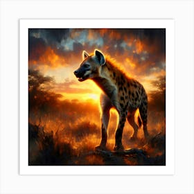 Wild Animal Illustration 31 Art Print